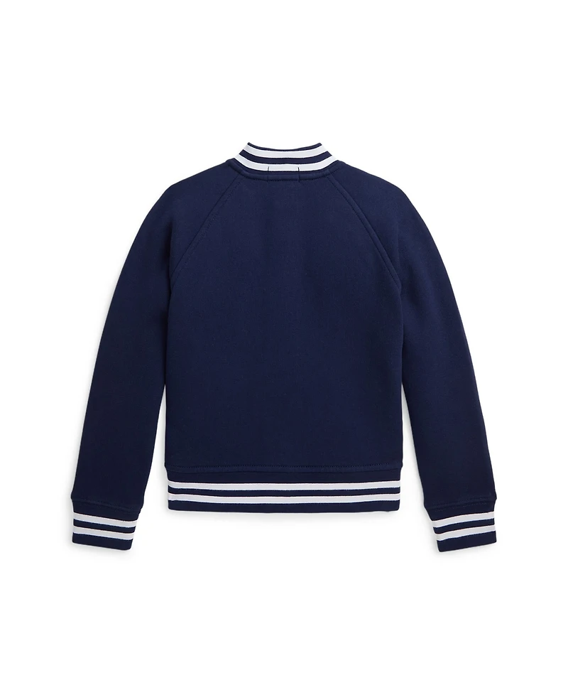 Polo Ralph Lauren Toddler and Little Boys Fleece Baseball Jacket