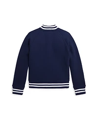 Polo Ralph Lauren Toddler and Little Boys Fleece Baseball Jacket