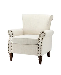 Hulala Home Iuppiter Traditional Armchair with Turned Legs