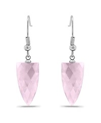 Macy's Silver Plated Multi Genuine Stone Drop Earrings