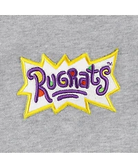Men's and Women's Freeze Max Heather Gray Rugrats Tommy Football Pullover Hoodie