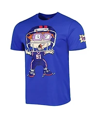 Men's and Women's Freeze Max Royal Rugrats Wide Open Football T-shirt