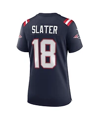 Women's Nike Matthew Slater Navy New England Patriots Game Jersey