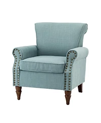 Hulala Home Iuppiter Traditional Armchair with Turned Legs