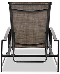 Wythburn Mix and Match Sleek Sling Outdoor Chaise Lounge, Created for Macy's
