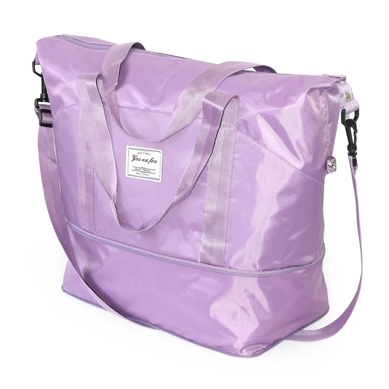 Ladies Weekender Duffel Expandable Bag
