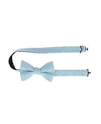 Trafalgar Men's Rowan Geometric Pattern Silk Bow Tie
