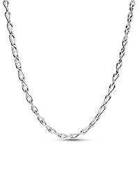 Pandora Sterling Figure of 8 Chain Link Necklace