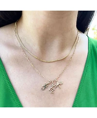 The Lovery Mini Gold Lizard Charm 14K Gold