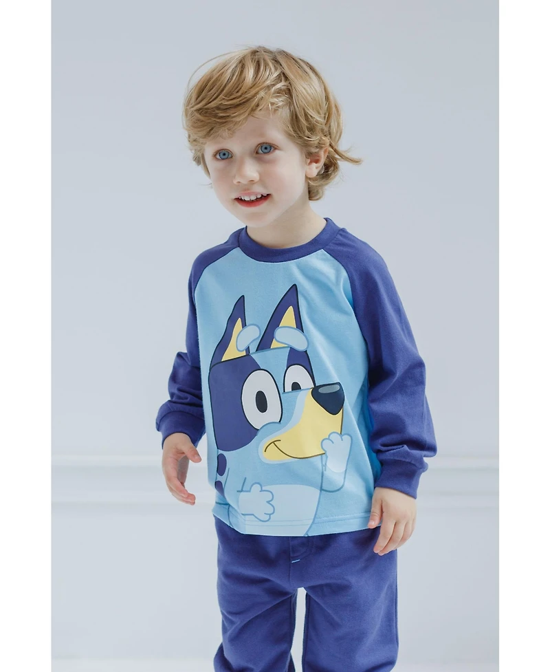 Bluey T-Shirt and Jogger French Terry Pants Toddler |Child Boys