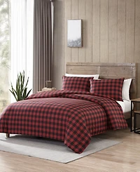 Closeout! Eddie Bauer Mountain Plaid Comforter Set, Twin