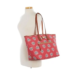 Women's Dooney & Bourke Ohio State Buckeyes Sporty Monogram Large Zip Tote Bag