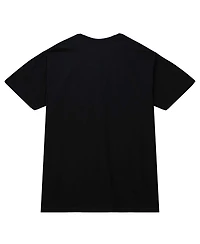 Men's Mitchell & Ness Dominique Wilkins Black Atlanta Hawks Hardwood Classics Bling Concert Player T-shirt