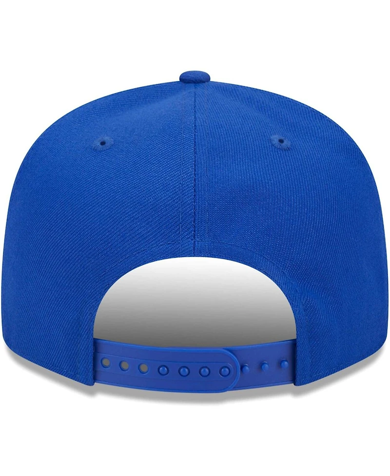 Men's New Era Royal New England Patriots Main Script 9FIFTY Snapback Hat