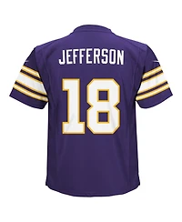 Nike Toddler Boys and Girls Justin Jefferson Purple Minnesota Vikings Alternate Game Jersey
