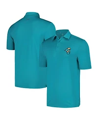 Men's Under Armour Teal Coastal Carolina Chanticleers Tee To Green Polo Shirt