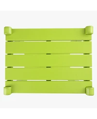 36" Outdoor Adirondack Hdpe 2-Tier Patio Side Table