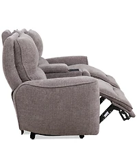 Closeout! Deklyn 89" 3-Pc. Zero Gravity Fabric Sofa with 2 Power Recliners & 1 Console, Created for Macy's