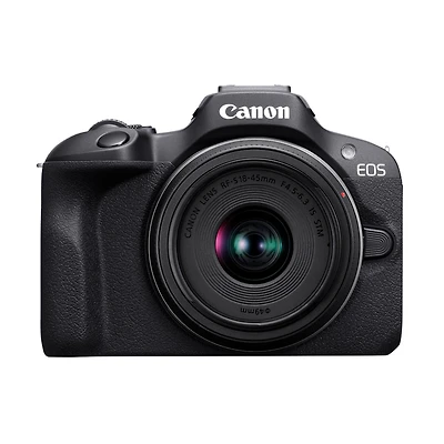 Canon Eos R100 Mirrorless Camera with Rf-s 18-45mm f/4.5-6.3 Is Stm Lens