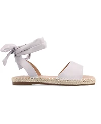 Journee Collection Women's Emelie Espadrille Flat Sandals