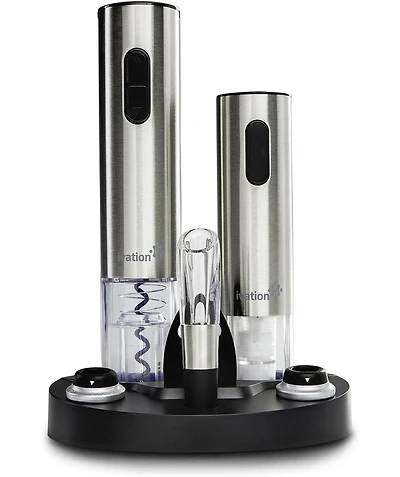 Ivation -Piece Wine Set, Electric Wine Opener