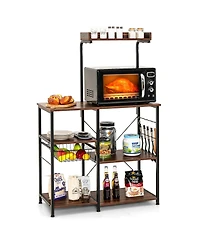 2-in-1 Kids Bookshelf & Bpa-Free Toy Organizer with Removable Bins and Wheels