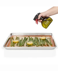 Evo Holds 6-ounces Glass Oil Sprayers, Non-Aerosol for Olive Oil, Cooking Oils, and Vinegars, Set of 2