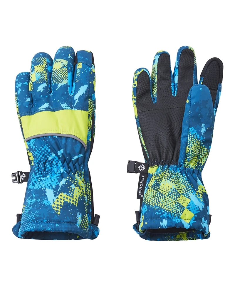 Toddler/Child Boys Kids Zipper Gloves