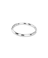 Swarovski Snow Pave, White, Rhodium Plated or Rose Gold-Tone Meteora Bangle Bracelet