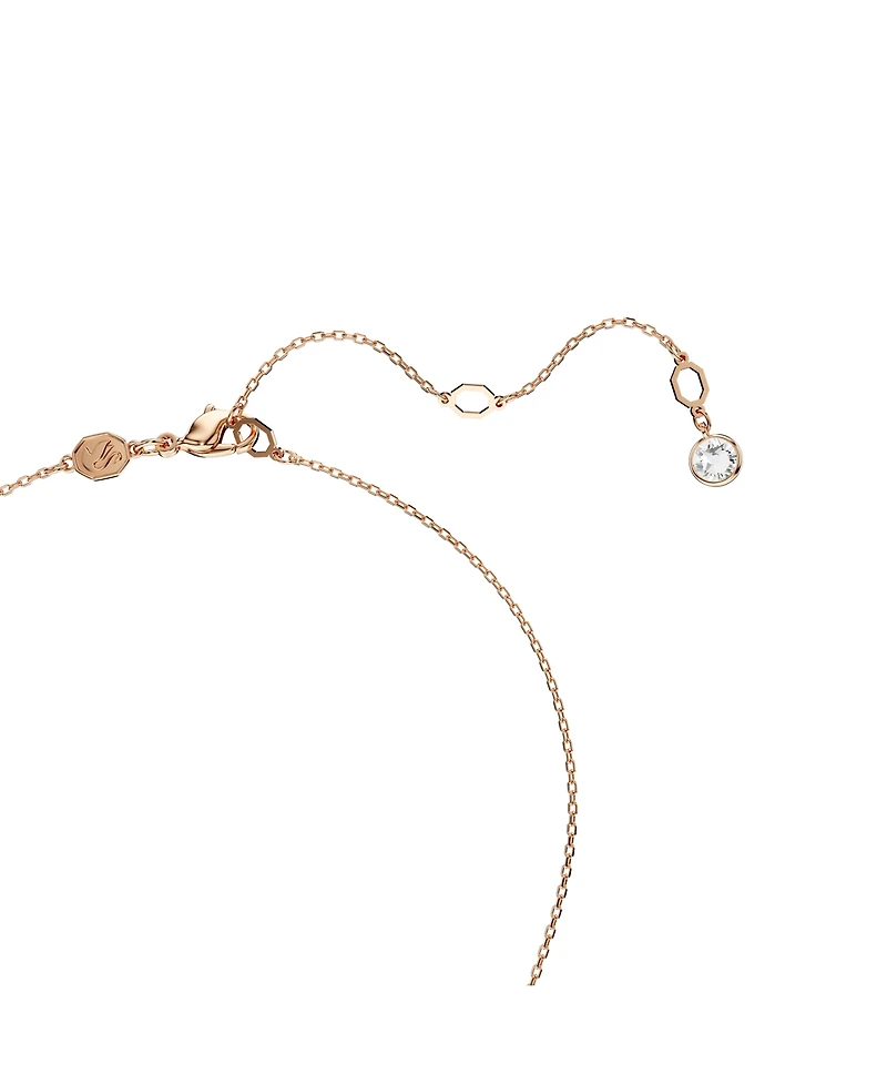 Swarovski White, Rose Gold-Tone Meteora Set, 2 Piece