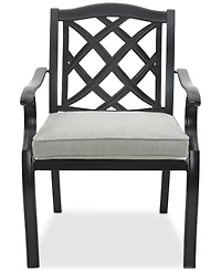 Wythburn Mix and Match Lattice Outdoor Dining Chair, Created for Macy's