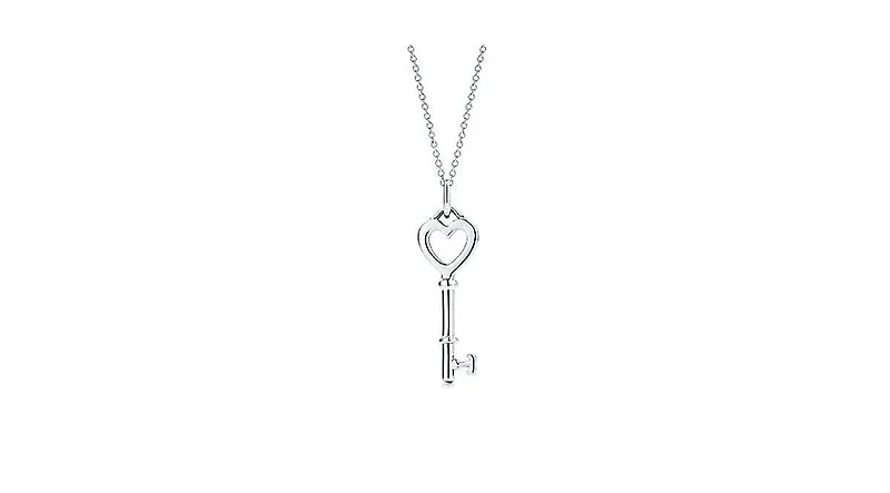 Heart and Key Necklace