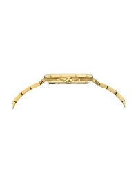 Victoria Stainless Steel Gold Tone & White Women's Watch 1242BVIS