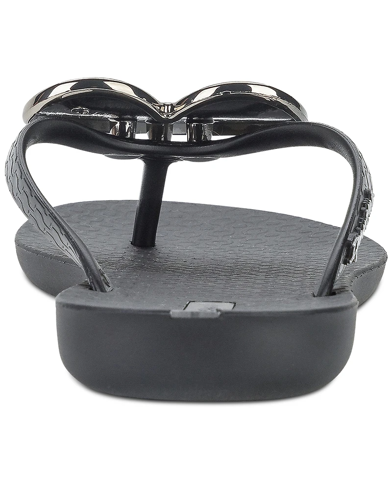 Ipanema Women's Wave Heart Sparkle Flip-Flop Sandals