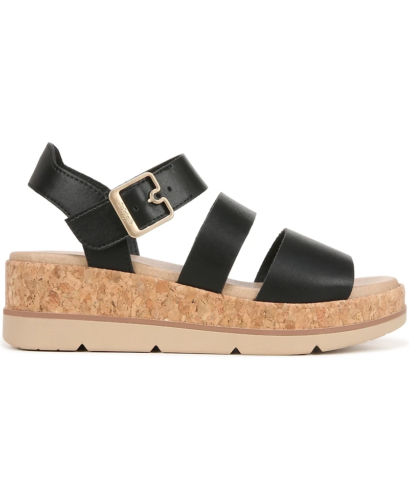 Dr. Scholl's Women's Once Twice Espadrille Platform Sandals