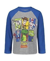 Disney Toddler Boys Toy Story Cars Lion King Guard Mickey Mouse 2 Pack Cosplay Long Sleeve T-Shirts to