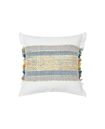 Ashley Woven Stripe Decorative Throw Pillow, 22" x 22"