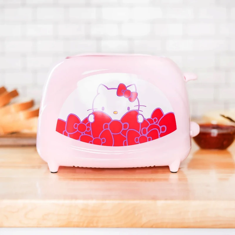 Uncanny Brands Hello Kitty Two-Slice Toaster- Toasts Your Favorite Kitty On Your Toast