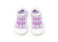 Komuello Infant Girl Breathable Washable Non-Slip Sock Shoes Walker - Violet