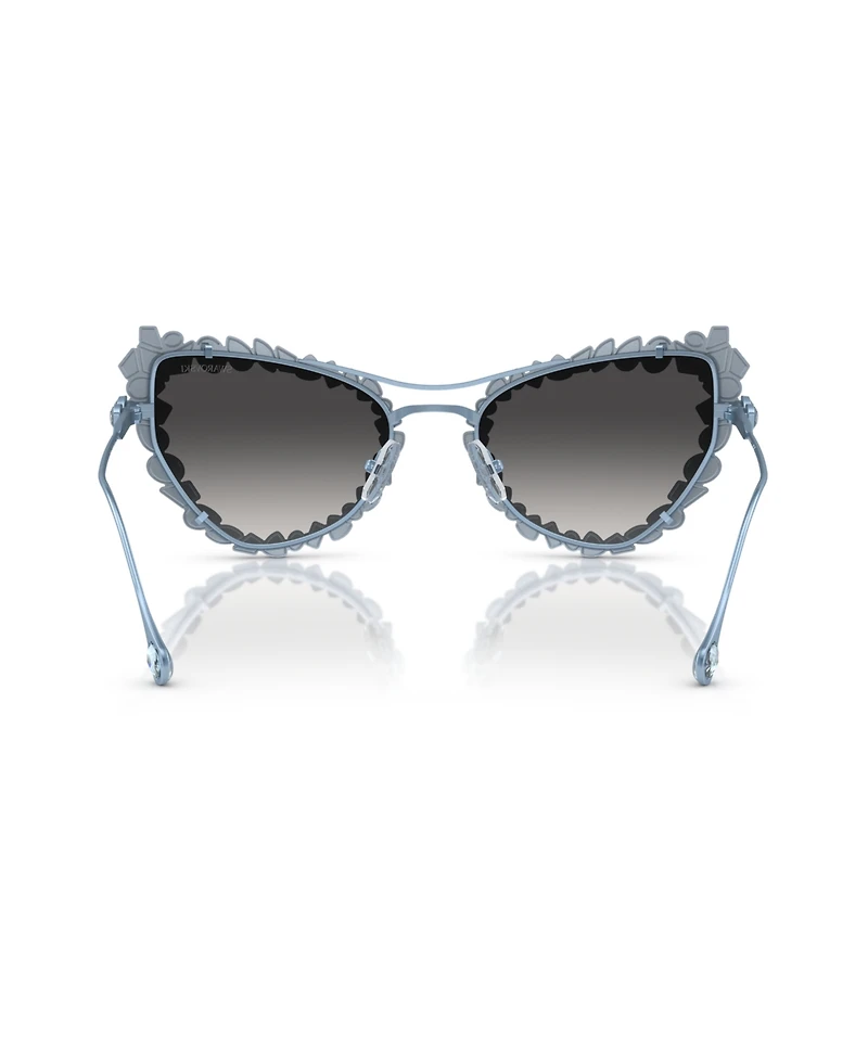 Swarovski Women's Gradient Sunglasses with Crystals clip-on, SK7011