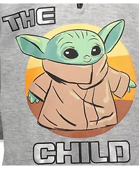 Star Wars Toddler Boys The Mandalorian The Fleece Half Zip Hoodie Toddler|Child