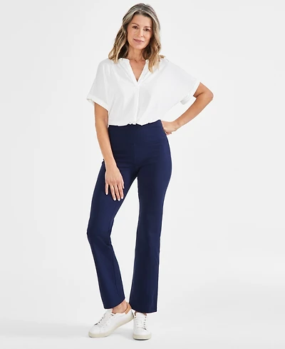 Style & Co Women's High-Rise Bootcut Leggings, Created for Macy's