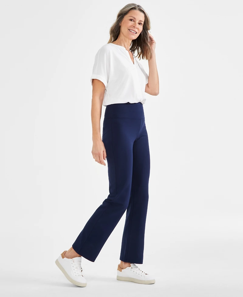 Style & Co Women's High-Rise Bootcut Leggings, Created for Macy's
