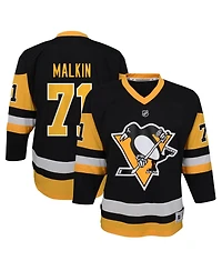 Big Boys Evgeni Malkin Black Pittsburgh Penguins Home Replica Player Jersey