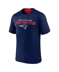 Men's Fanatics Navy New England Patriots Defender Evo T-shirt