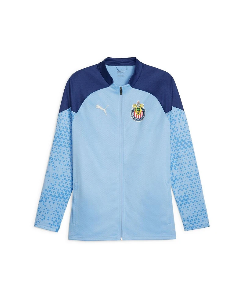Men's Puma Light Blue Chivas 2023/24 Full-Zip Training Top