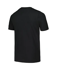 Big Boys Black Pittsburgh Steelers Disney Cross Fade T-shirt