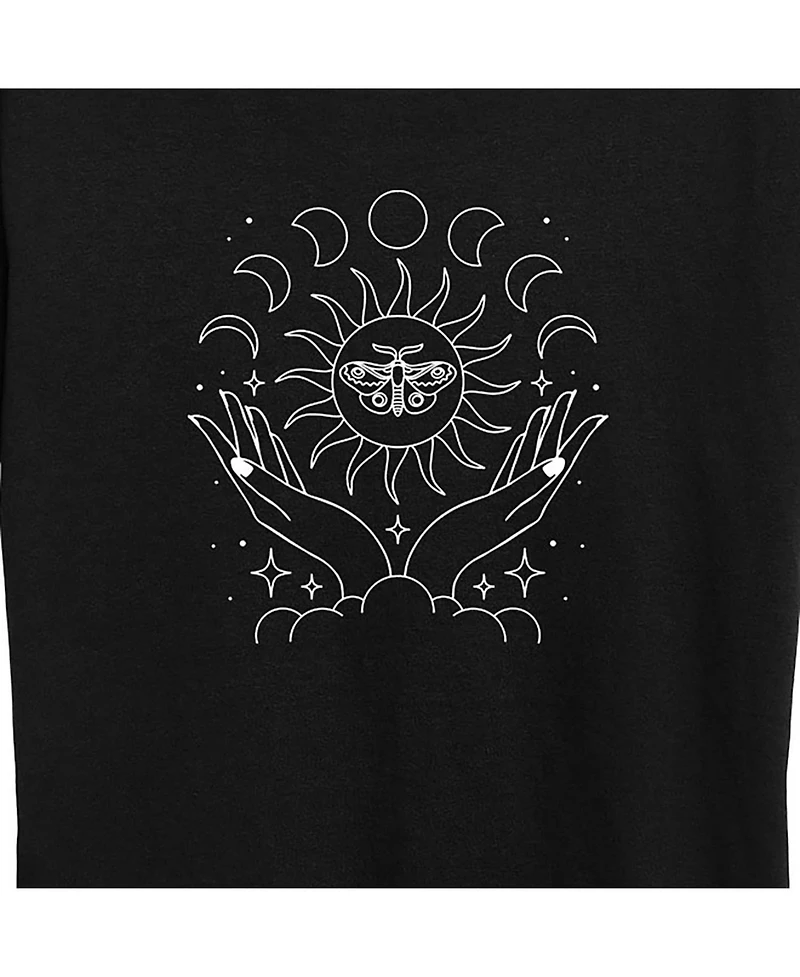 Hybrid Apparel Trendy Plus Cosmic Graphic T-shirt