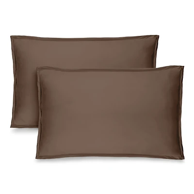 Bare Home Ultra-Soft Double Brushed Pillow Sham Set King