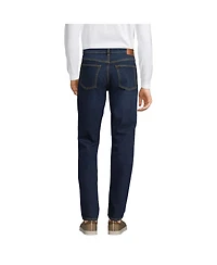 Lands' End Men's Recover 5 Pocket Traditional Fit Denim Jeans